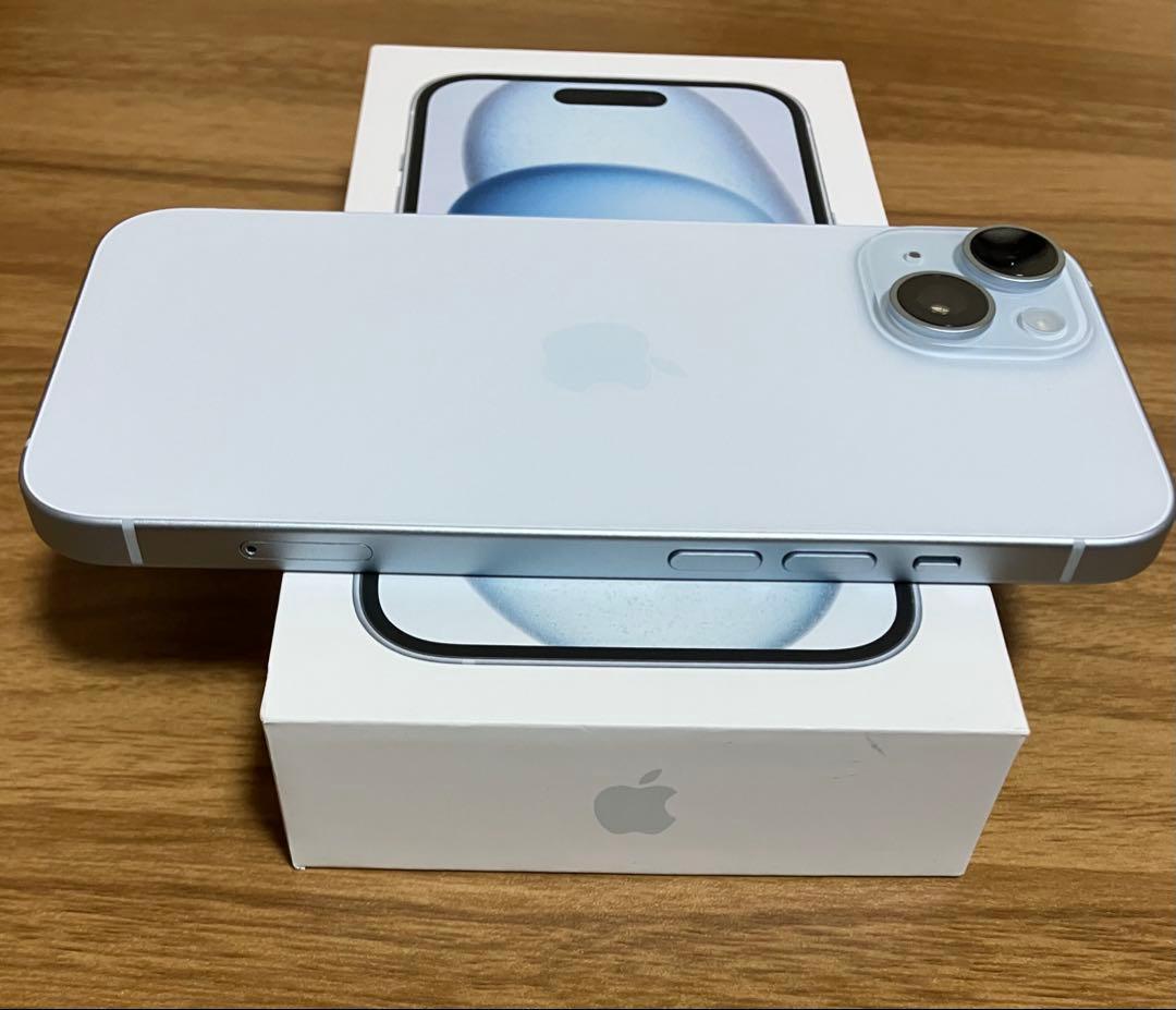 k.sさま専用Apple iPhone15 128GBブルーバッテリー100%