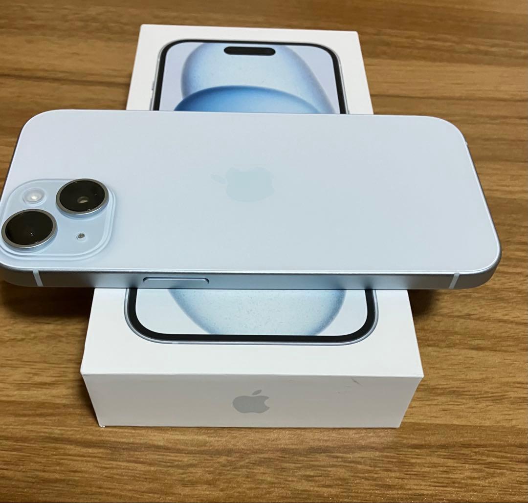k.sさま専用Apple iPhone15 128GBブルーバッテリー100%