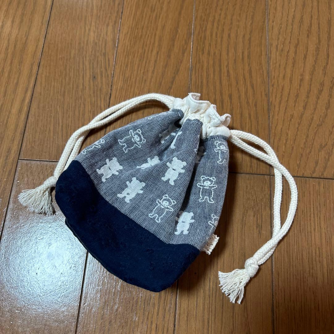 fuwara＊巾着&はんかちset❤︎くまさん