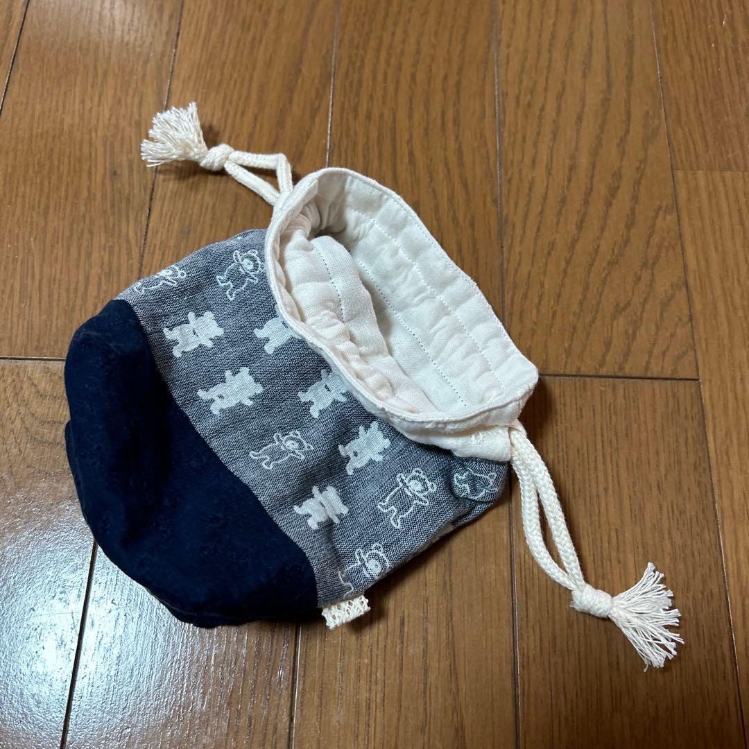 fuwara＊巾着&はんかちset❤︎くまさん