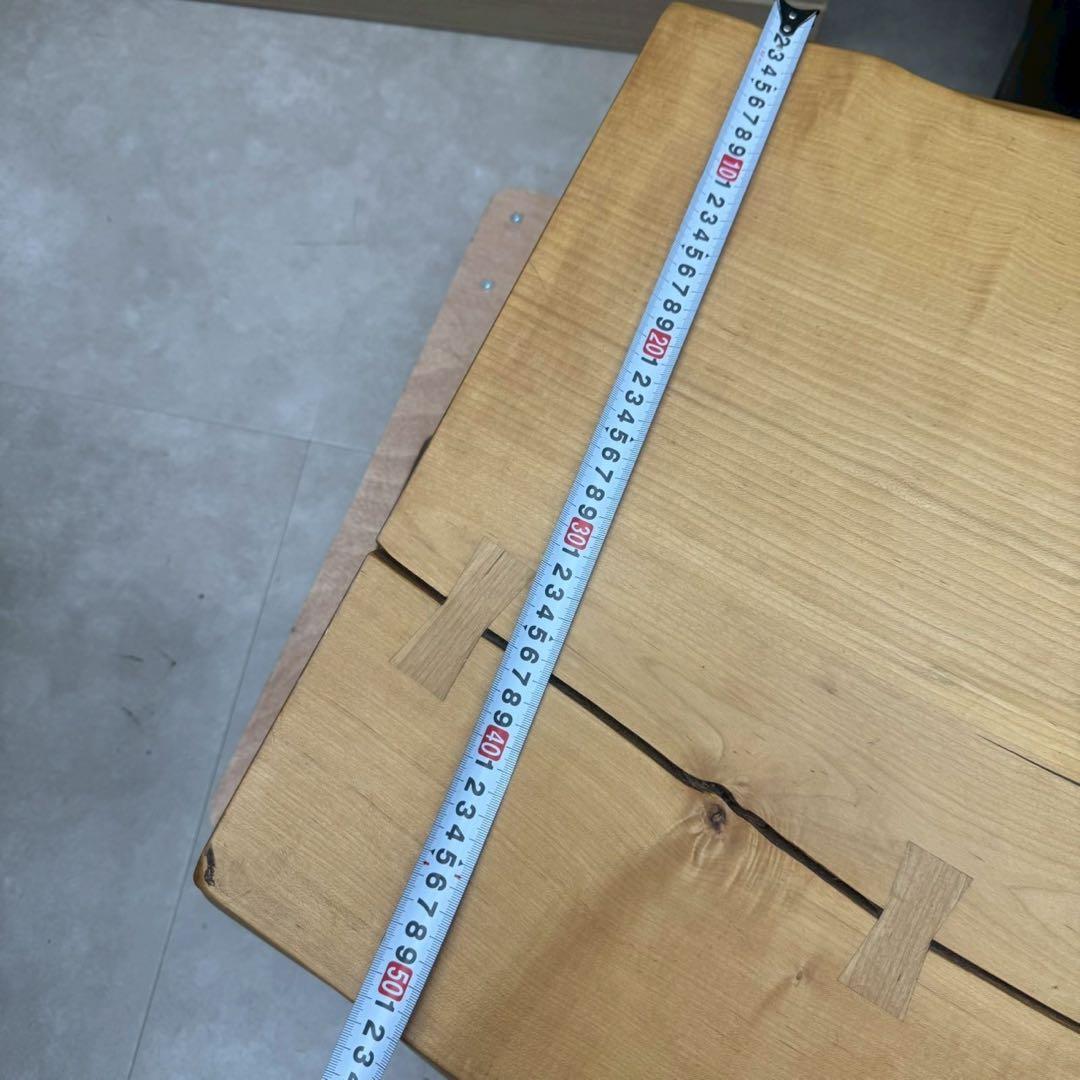 無垢材 曲線デザイン 一枚板テーブル　直接引き取り歓迎　千葉県　座卓