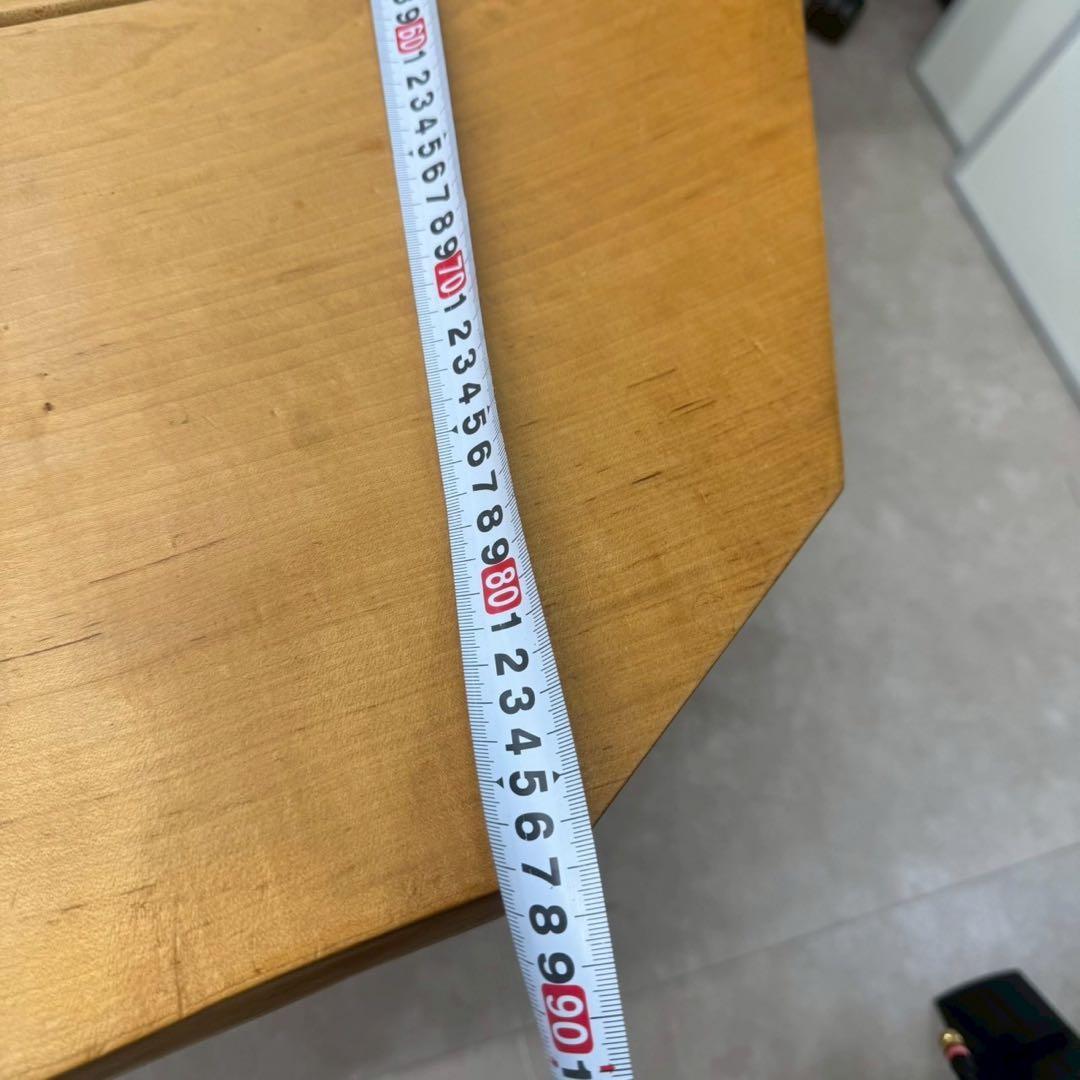 無垢材 曲線デザイン 一枚板テーブル　直接引き取り歓迎　千葉県　座卓