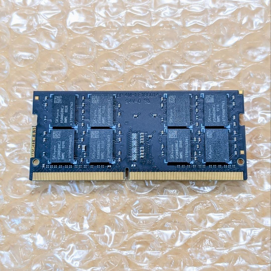 DDR4-3200 SODIMM 16GB SKhynix製チップ ノートPC用