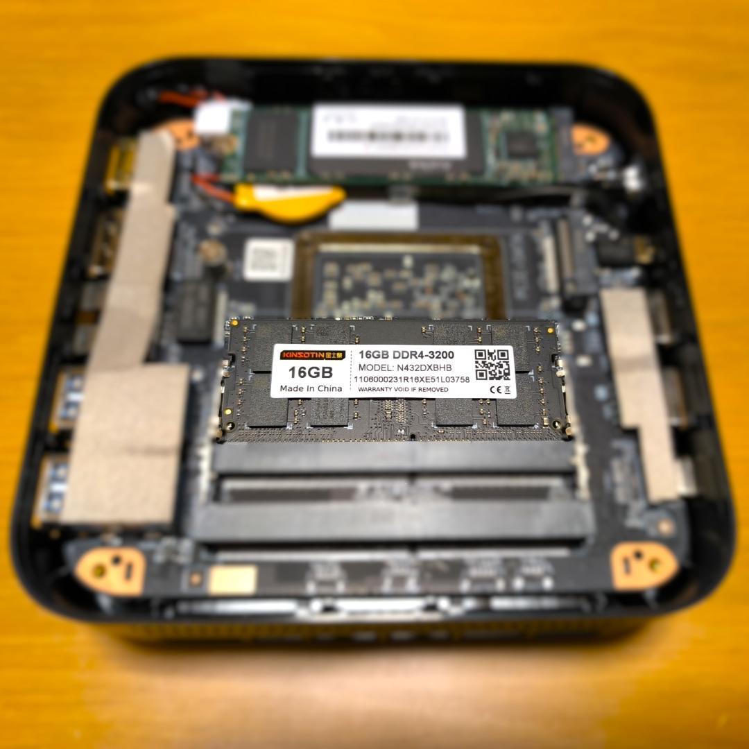 DDR4-3200 SODIMM 16GB SKhynix製チップ ノートPC用