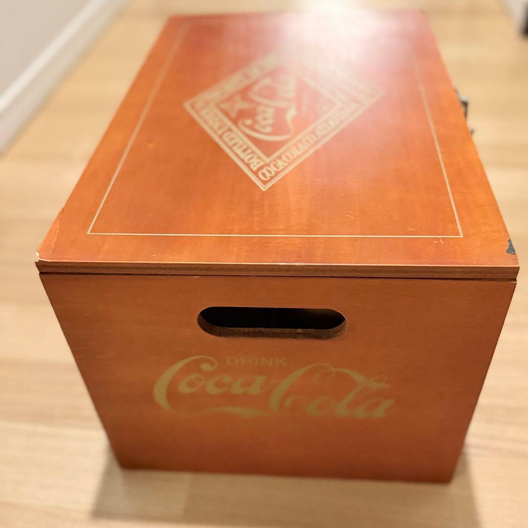 コカコーラ　25周年　木箱【ビンテージ】【昭和レトロ】