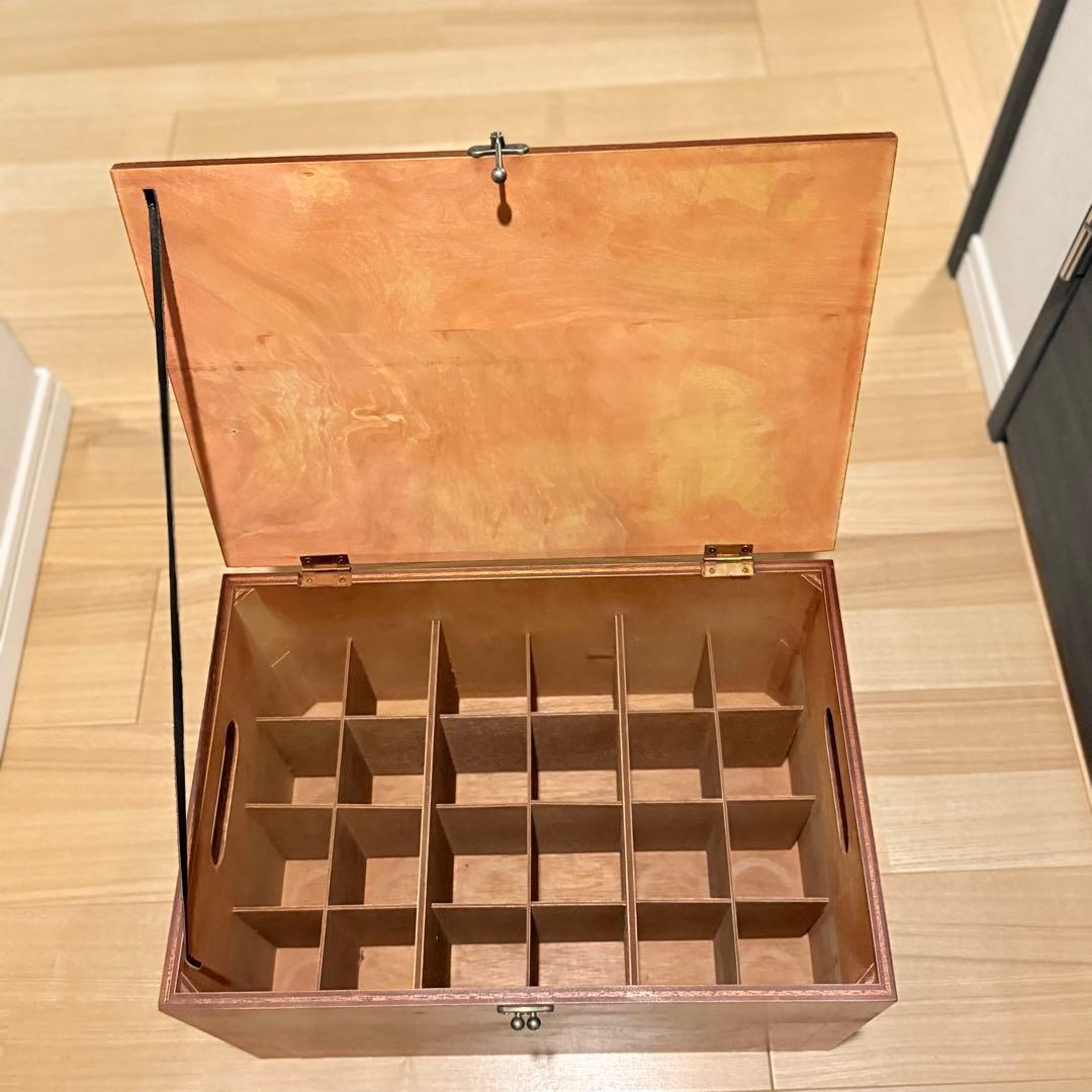 コカコーラ　25周年　木箱【ビンテージ】【昭和レトロ】