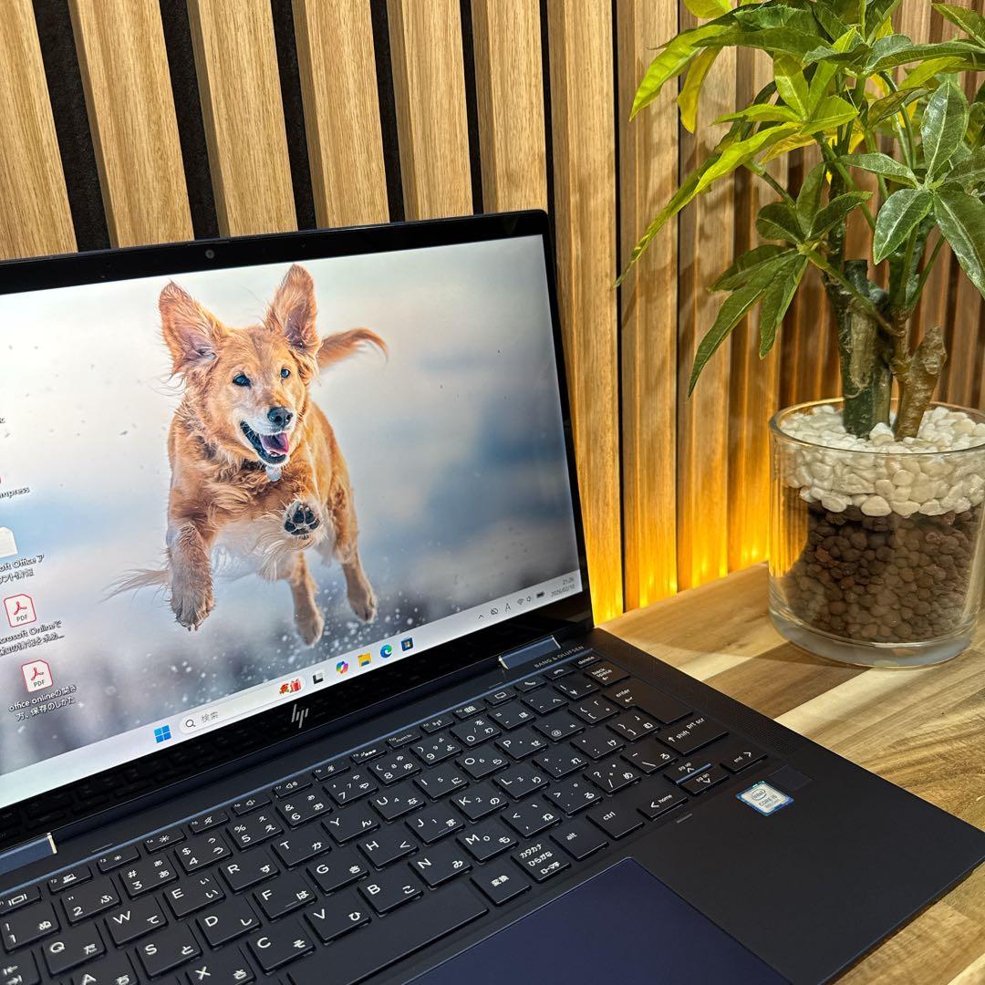 準美品 希少2in1タッチパネル式‼️HP☘LTE☘メモリ16GB☘ノートパソコン