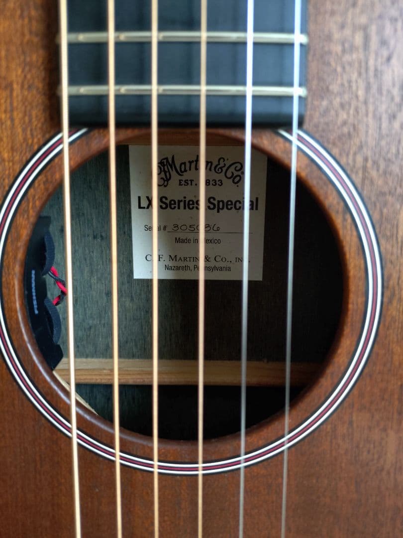 リトルマーチン LX Custom S/E ピックアップ付　エレアコ