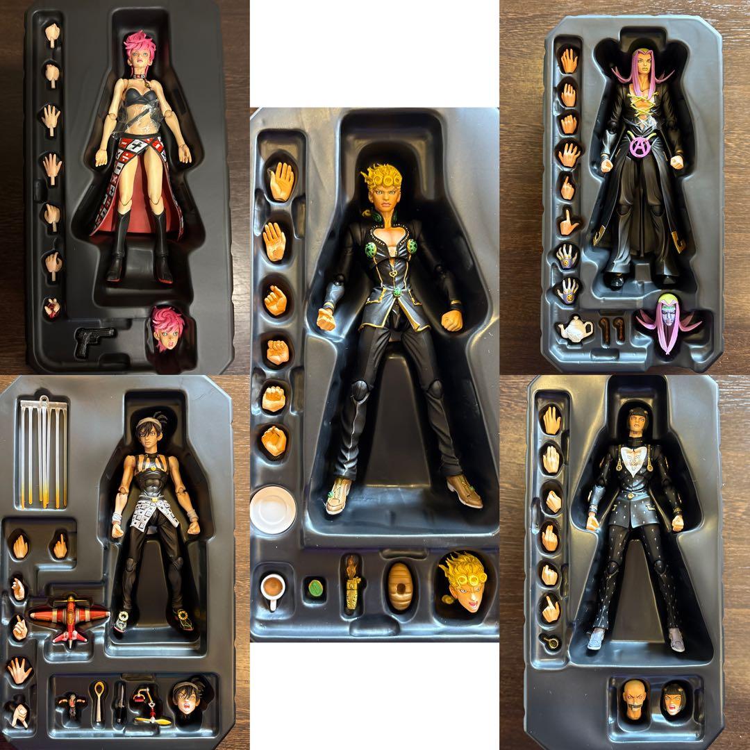 【未開封・限定版】超像可動ver.BLACKジョジョの奇妙な冒険　第5部