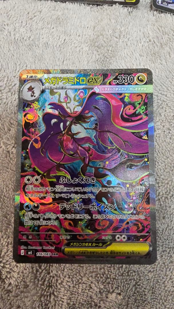 メイのはげましSAR 　メガドラミドロSAR　カイリューMA　スピアーSA