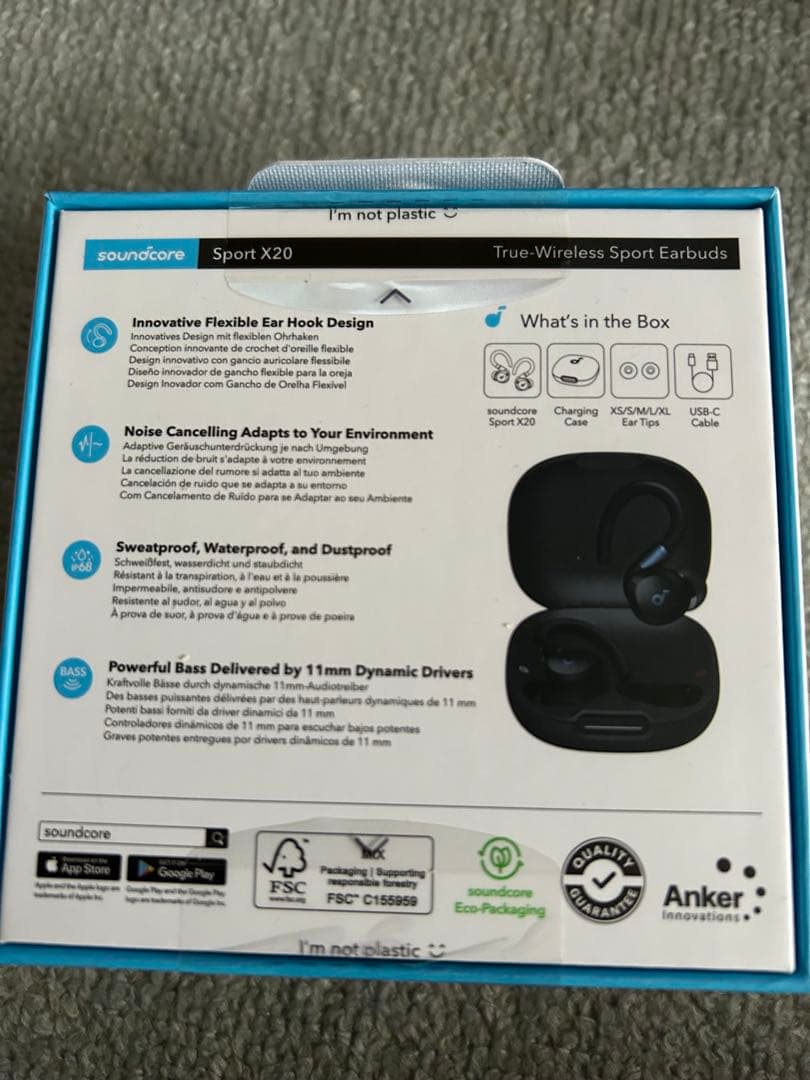 Anker soundcore Sport X20 ワイヤレスイヤホン