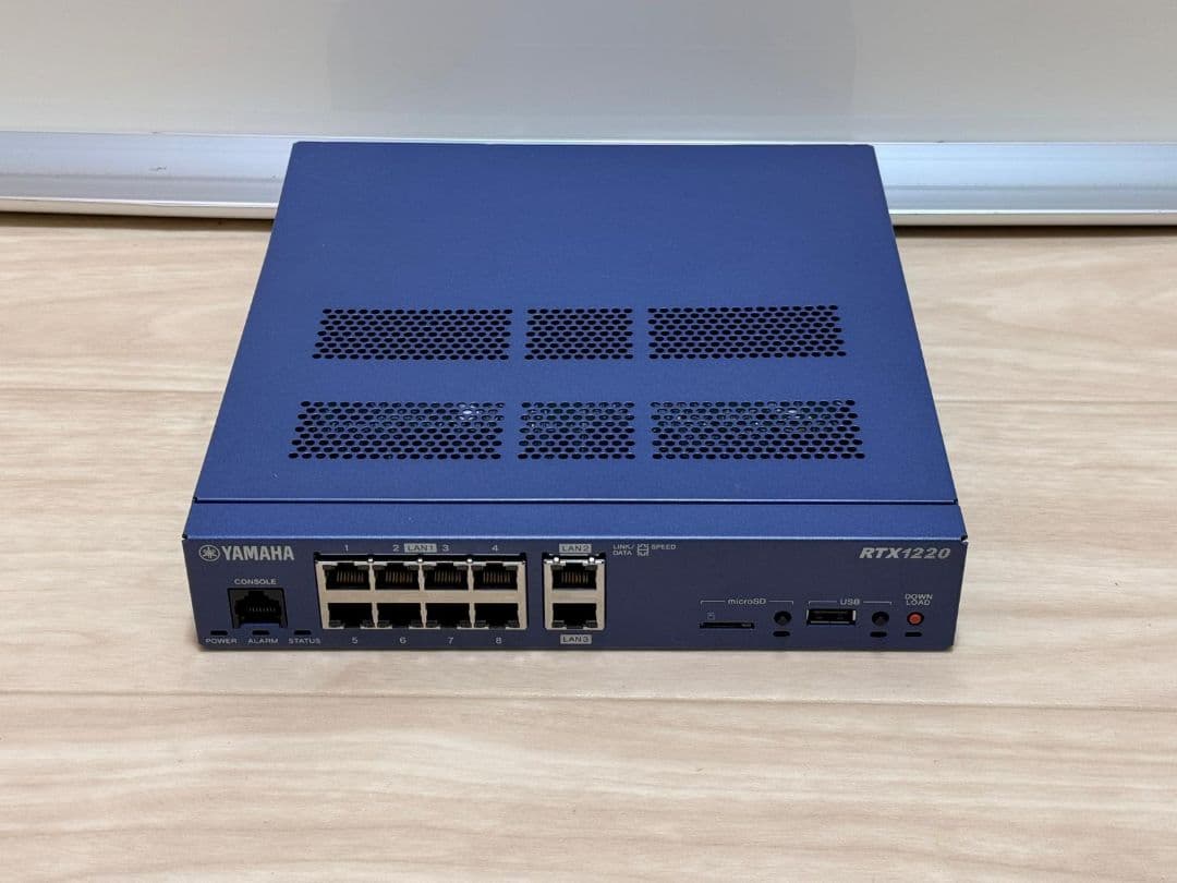 YAMAHA RTX1220 ヤマハ ルーター