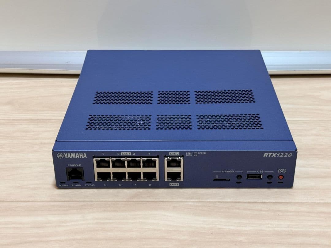 YAMAHA RTX1220 ヤマハ ルーター