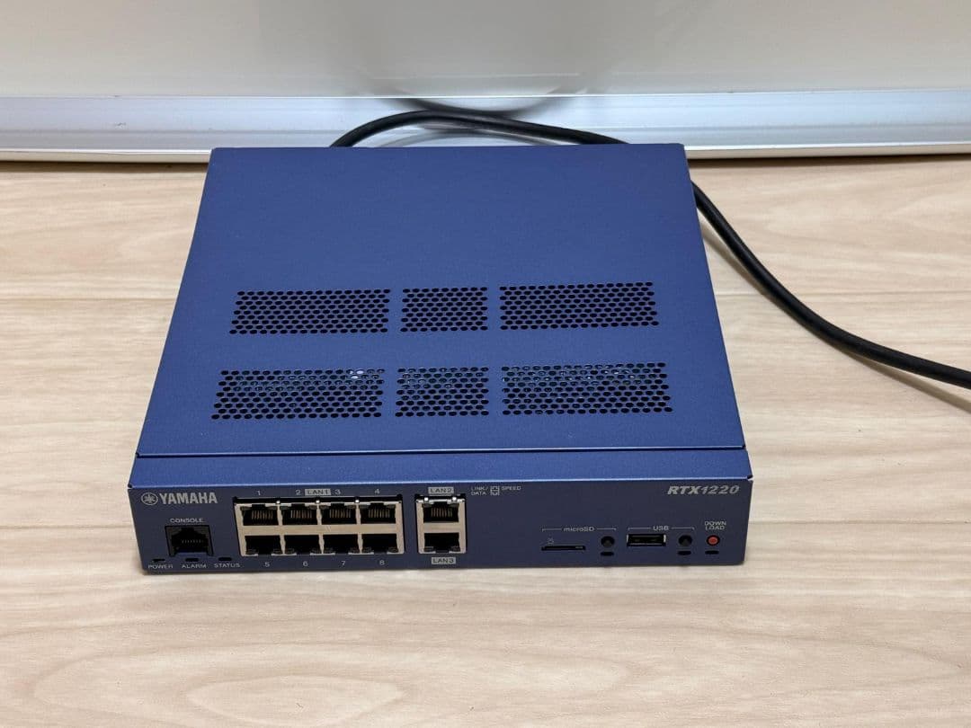 YAMAHA RTX1220 ヤマハ ルーター