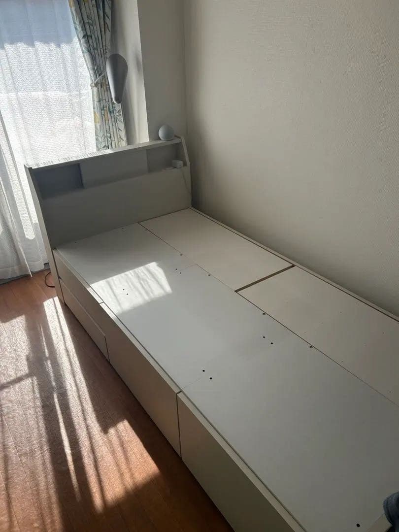 ニトリ　シングルベッドフレーム(アザン3 チェスト40J/WW)※解体済み