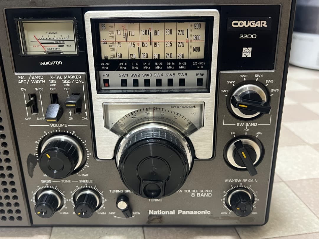 ラジオ・コンポ National COUGAR RF-2200