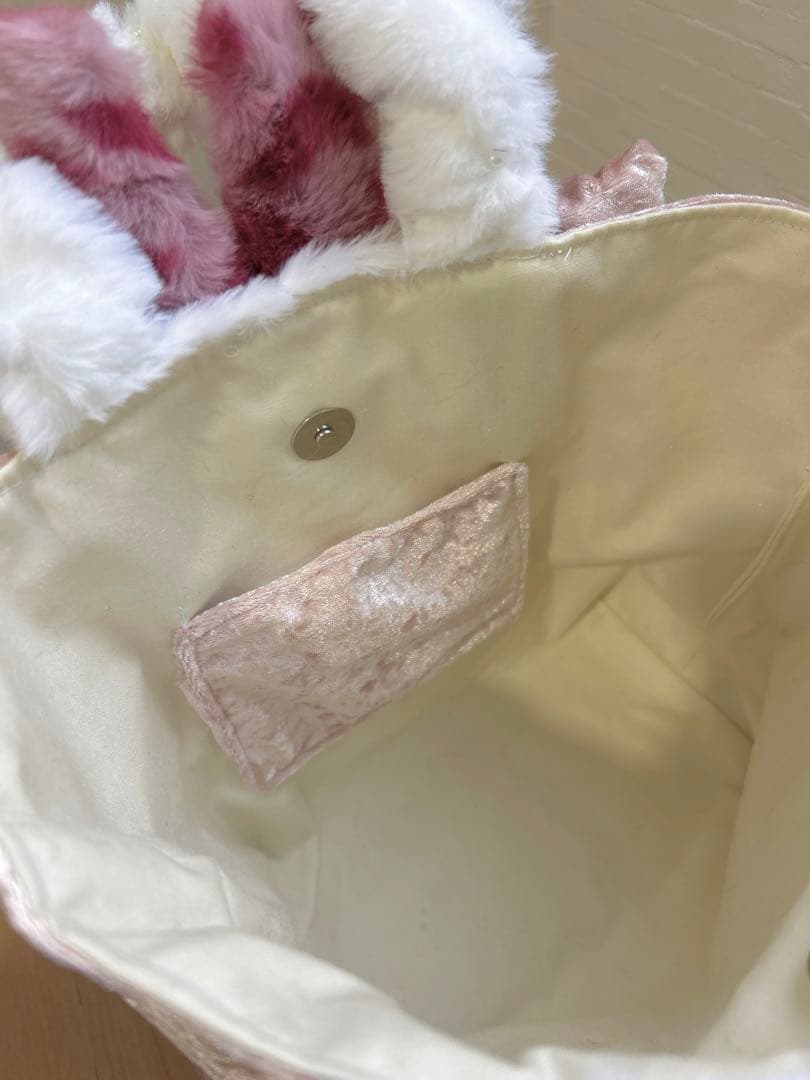 ゆ*ん様 コヤンイサムチョン 新作★ モコモコ るみちゃん トートバッグバッグ