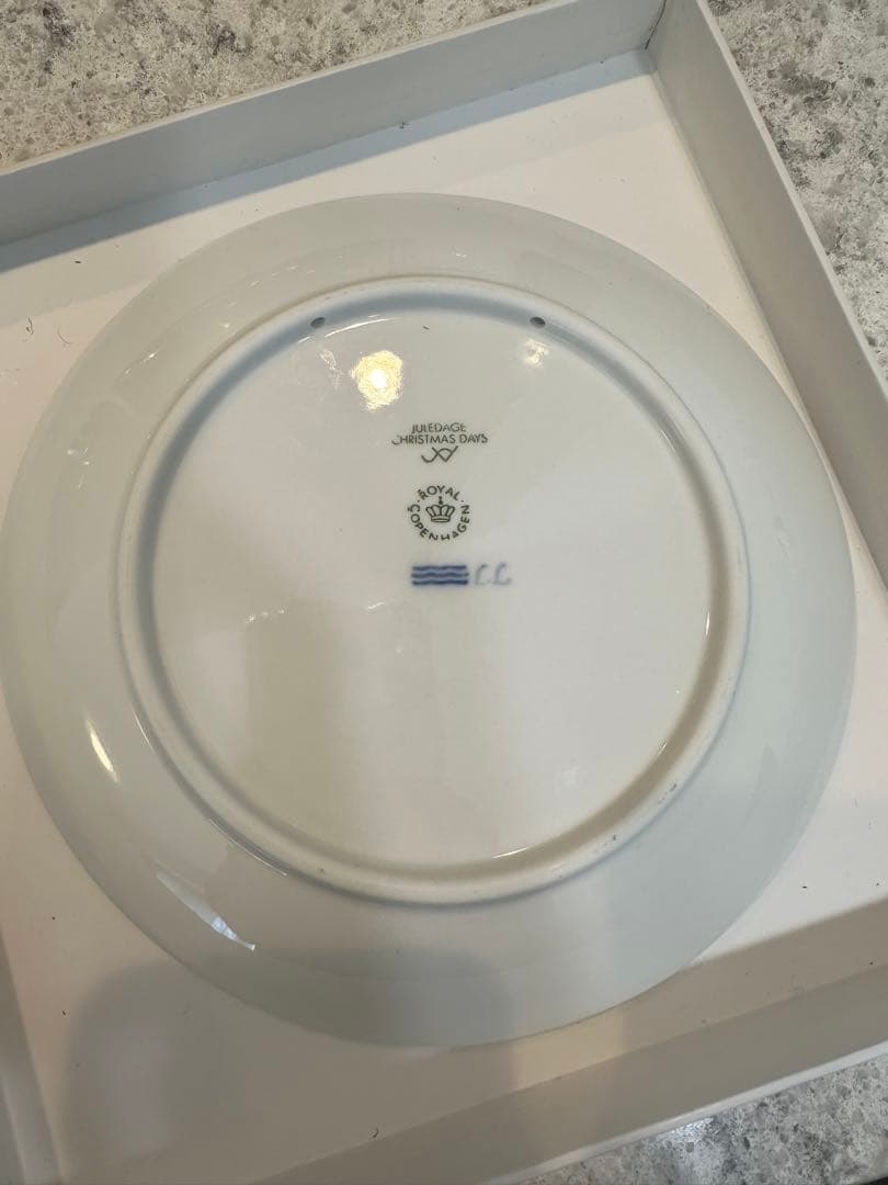 ロイヤルコペンハーゲン　イヤープレート　2015年