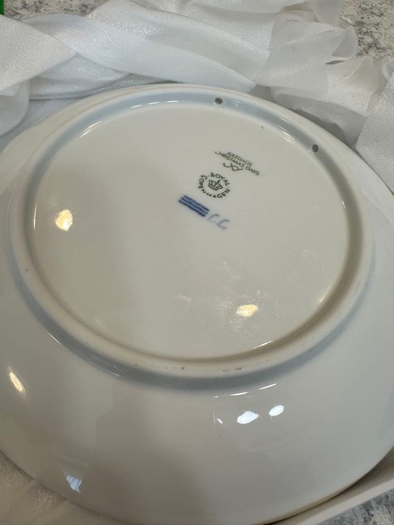 ロイヤルコペンハーゲン　イヤープレート　2015年