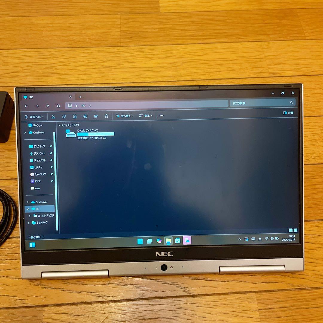 中古NEC Versa Pro PC-VKT16GVG4 2in1 i5 8th