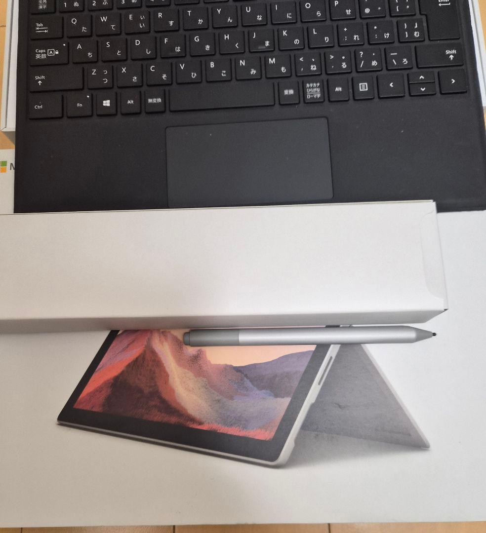 【美品】Surface Pro 7 256G 純正 キーボード タッチペン付き