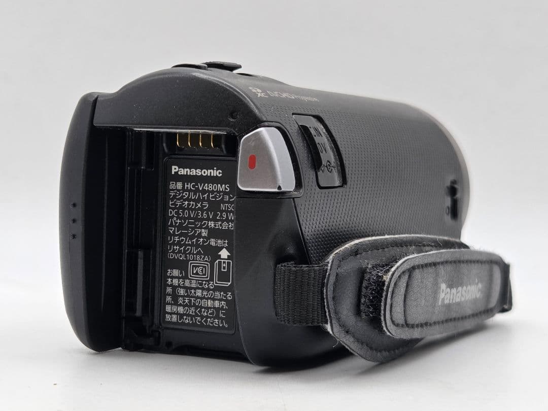 Panasonic HC-V480MS ブラック デジタルビデオカメラ