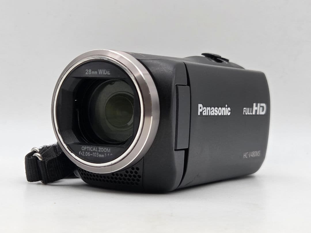 Panasonic HC-V480MS ブラック デジタルビデオカメラ