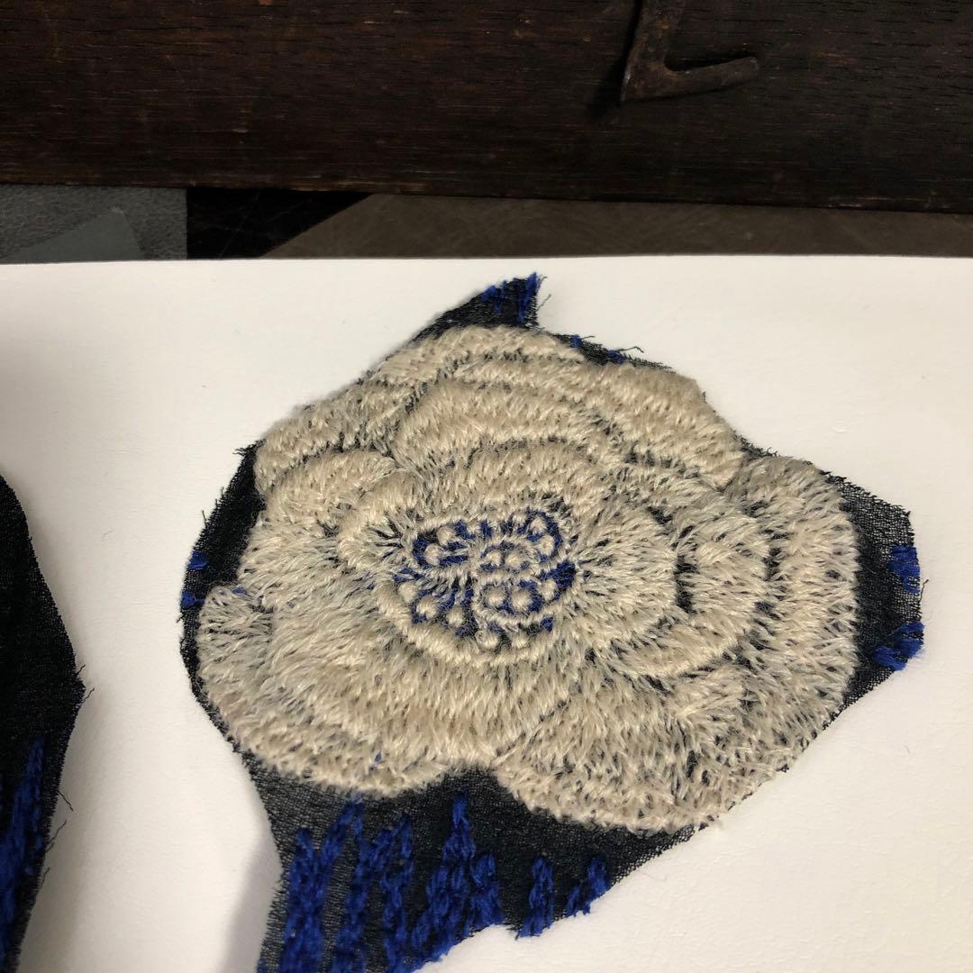 総刺繍柄ハギレ