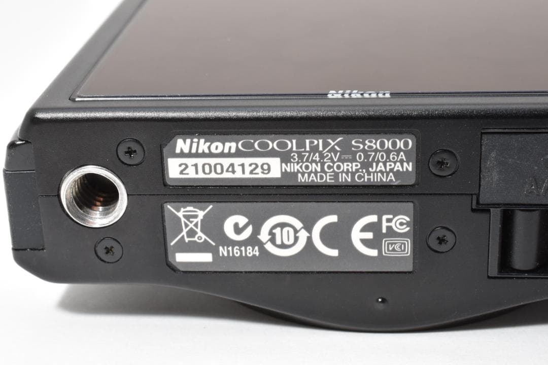 【ジャンク館】 ニコン Nikon COOLPIX S8000 デジカメ