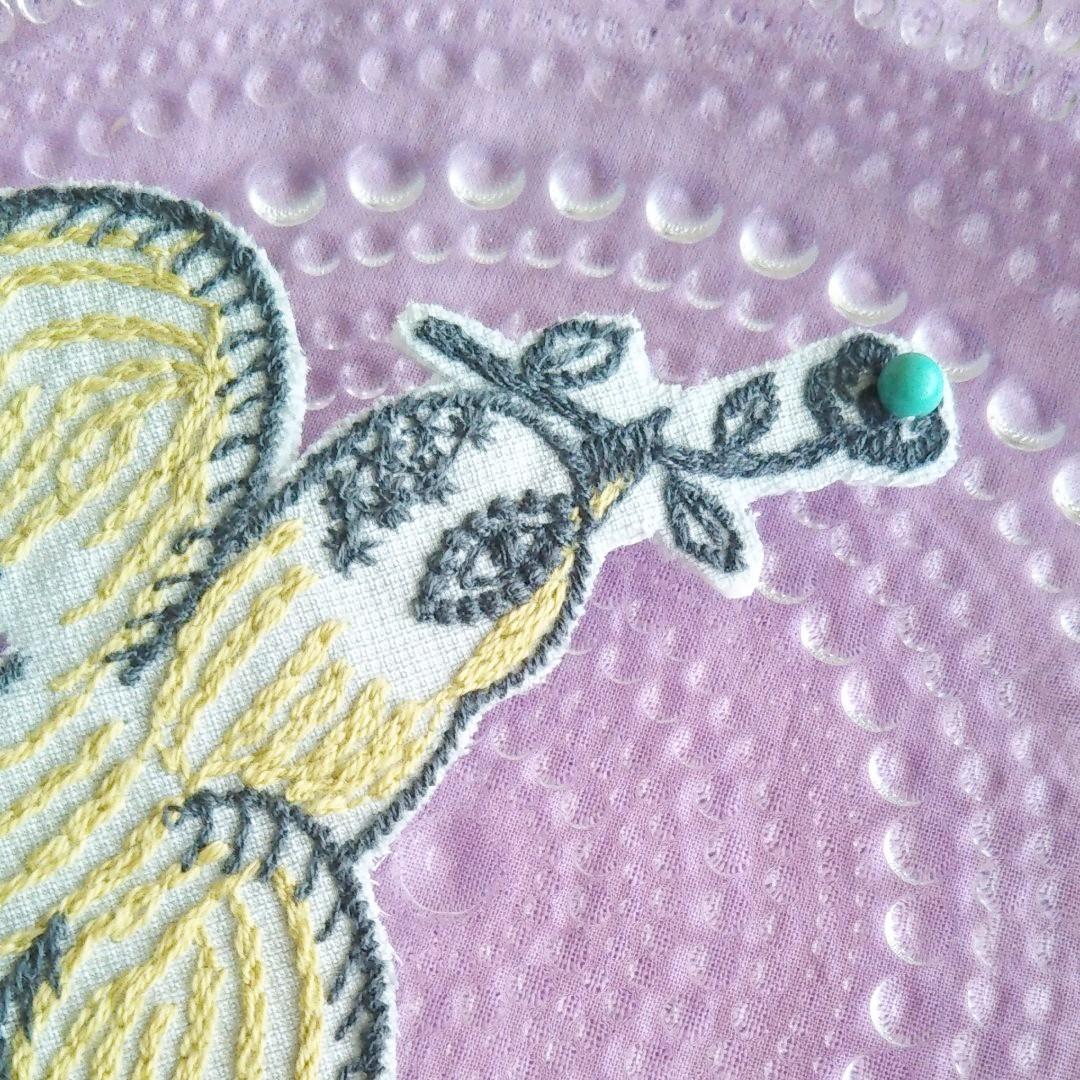 商談中⑥47ミナペルホネン ハンドメイド ブローチアクセサリー