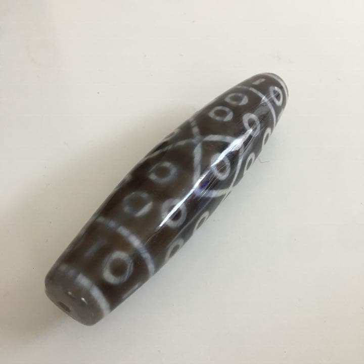 特大　天珠　約14cm 置物　お守り　天然石　瑪瑙　強運