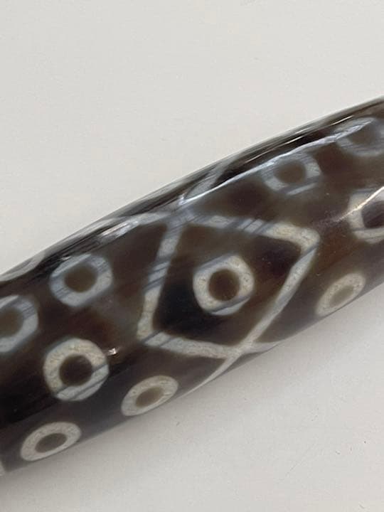 特大　天珠　約14cm 置物　お守り　天然石　瑪瑙　強運