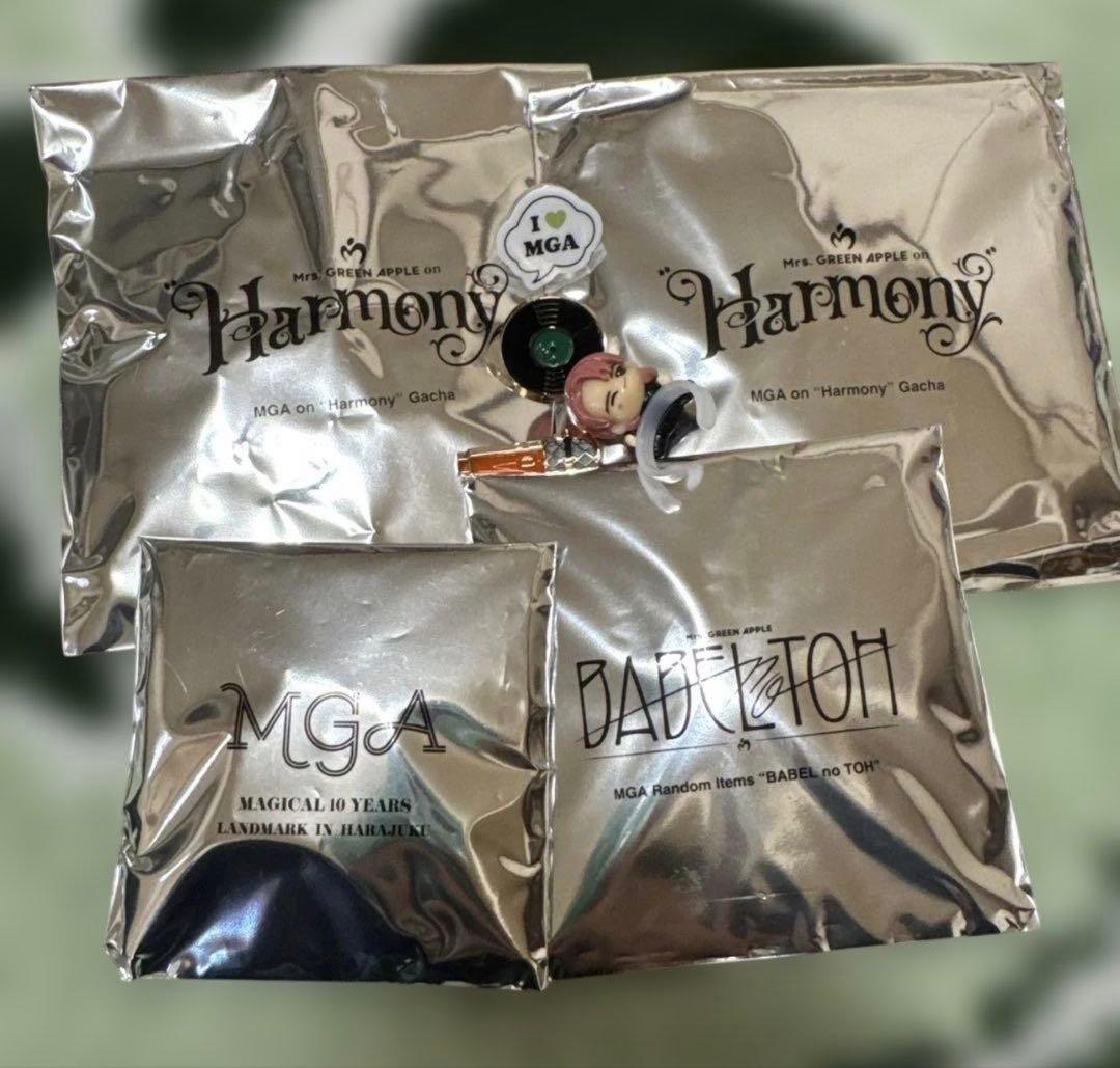 ミセスグリーンアップル　ピンバッジ　5個セット