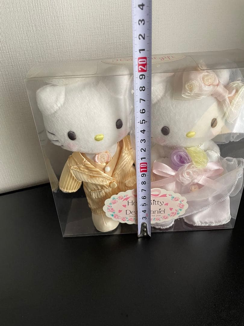 キティ ダニエル ウエディングドール ぬいぐるみ 結婚式