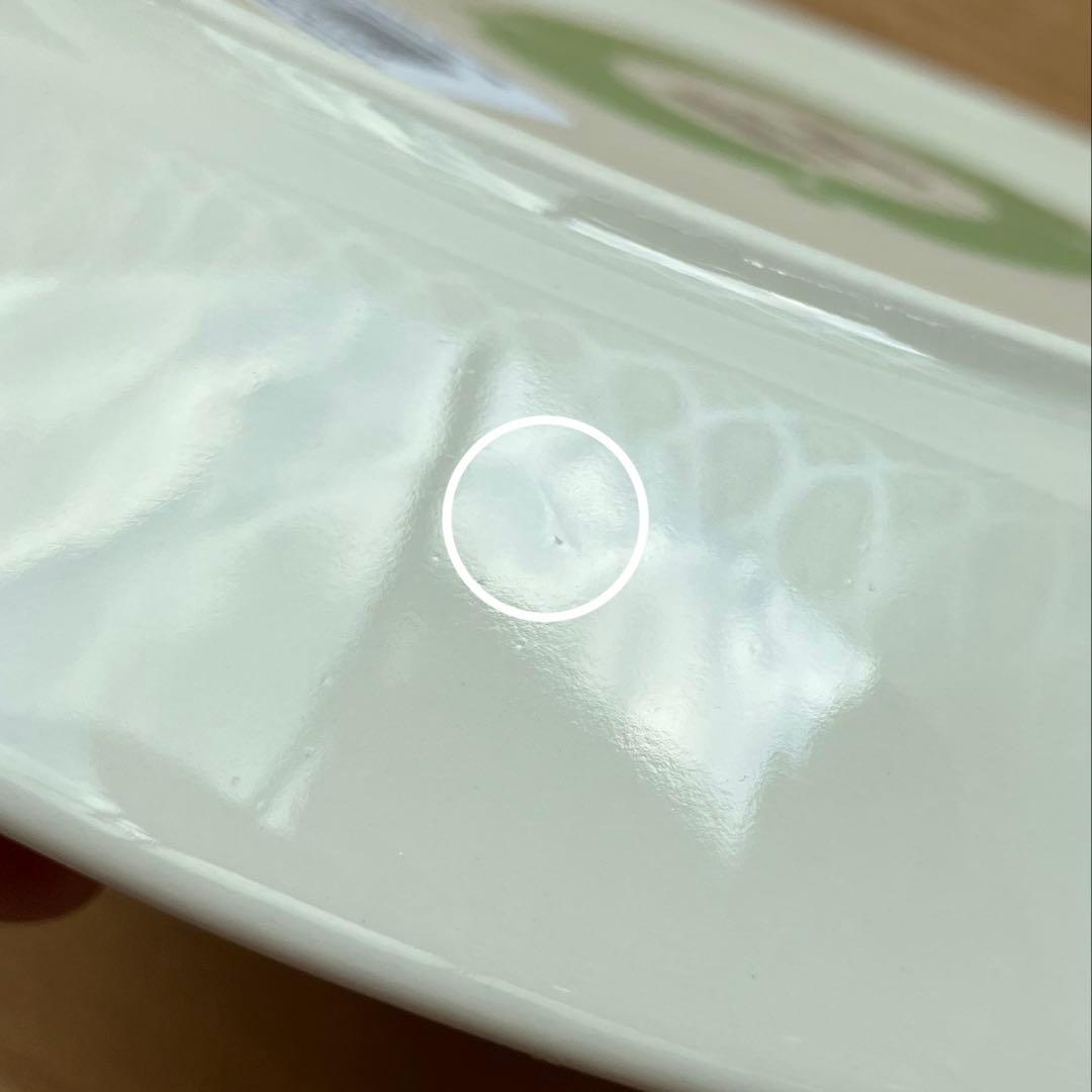 アラビア　スンヌンタイ　ライトグリーン　プレート　21cm