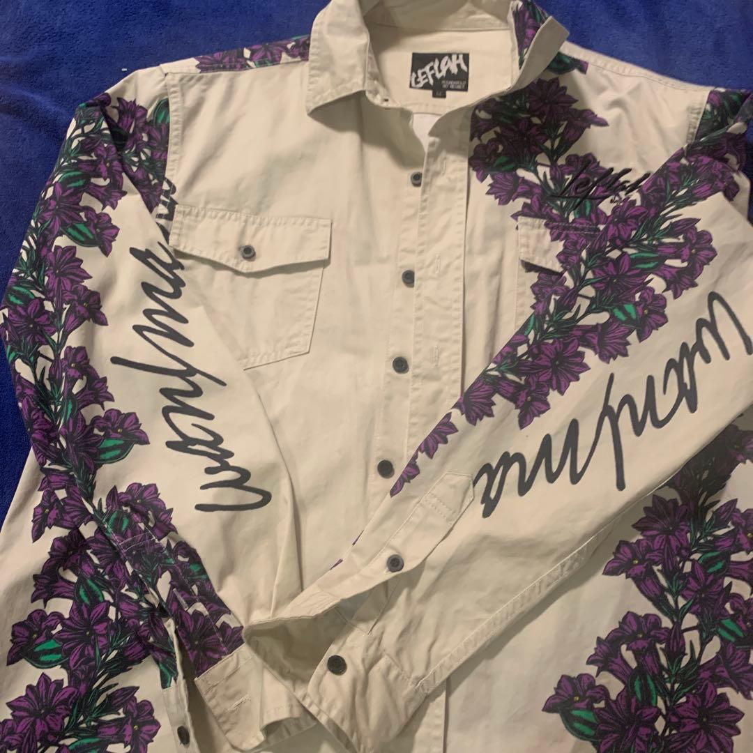 WANIMA×LEFLAH コラボ りんどう セットアップ【白】M