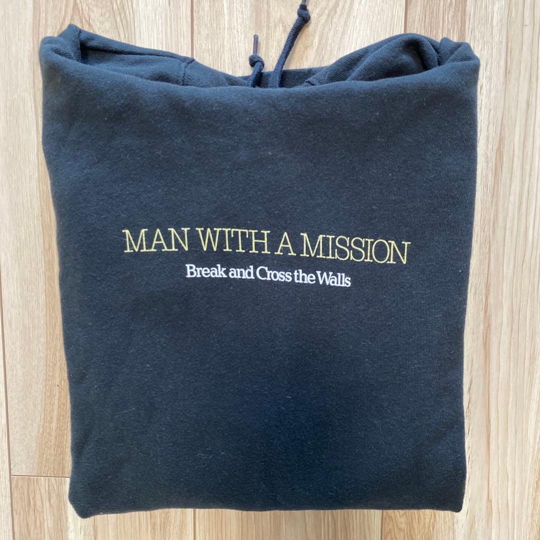 マンウィズ　パーカー　フーディー　XL