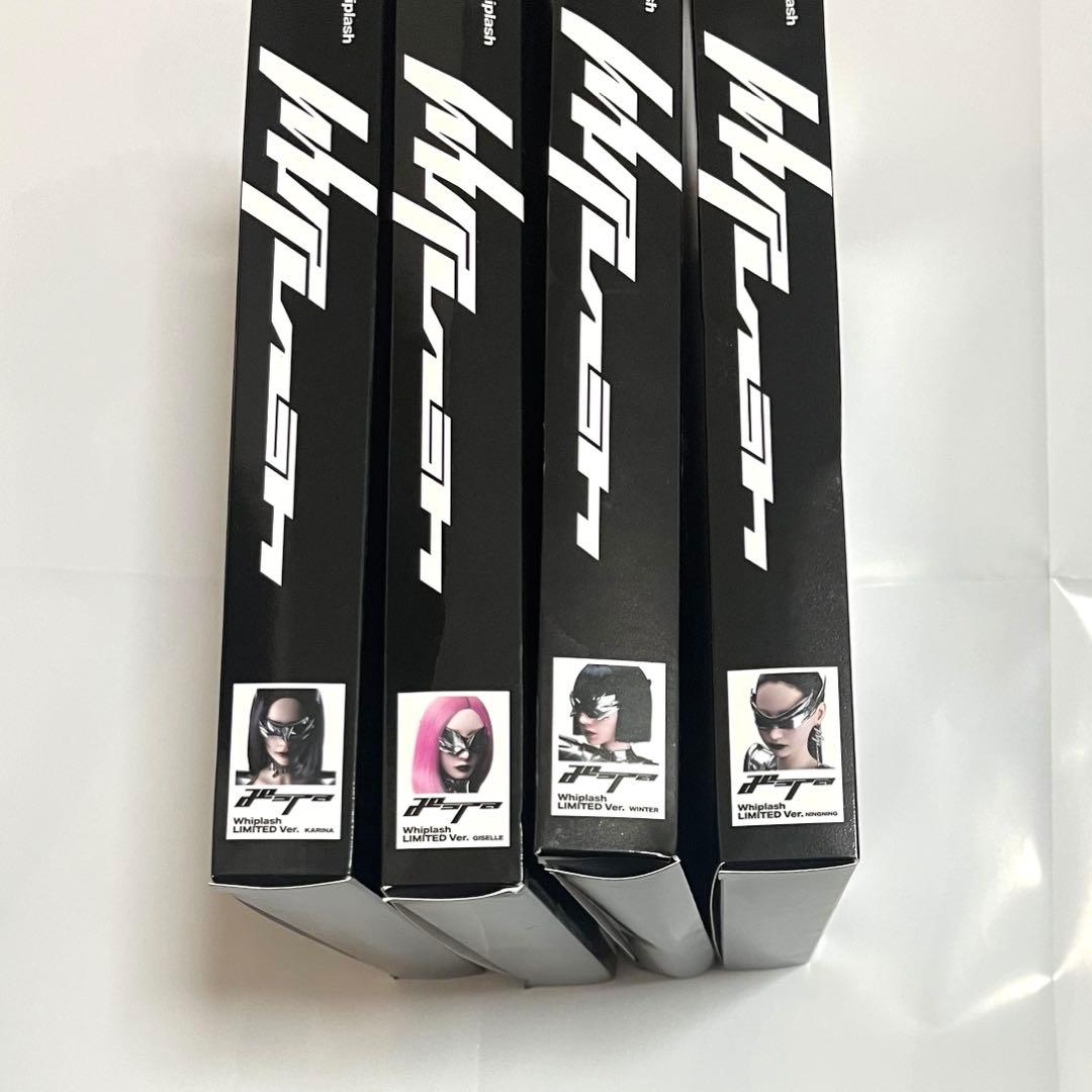 aespa whiplash limited 全員　Tシャツ　トレカ　セット