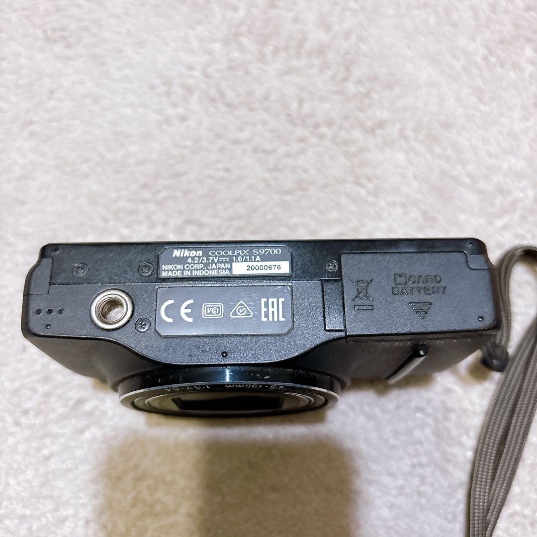動作未確認 Nikon ニコン COOLPIX S9700 デジカメ ブラック
