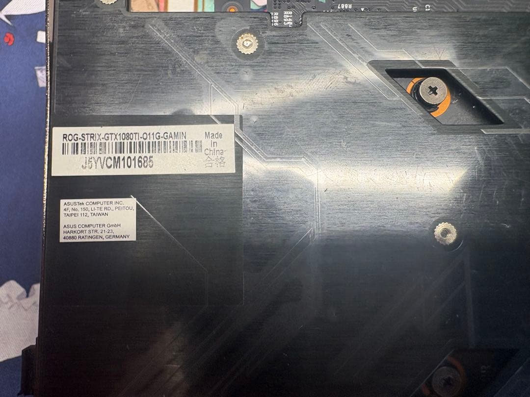 GTXー1080ti 動作確認済