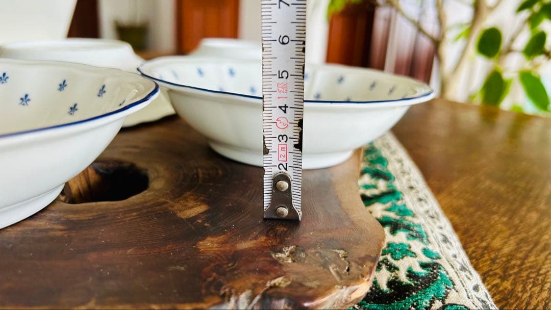 【廃盤】リチャードジノリ　ロイヤルブルー　サラダボウルフルーツボウル　4枚セット