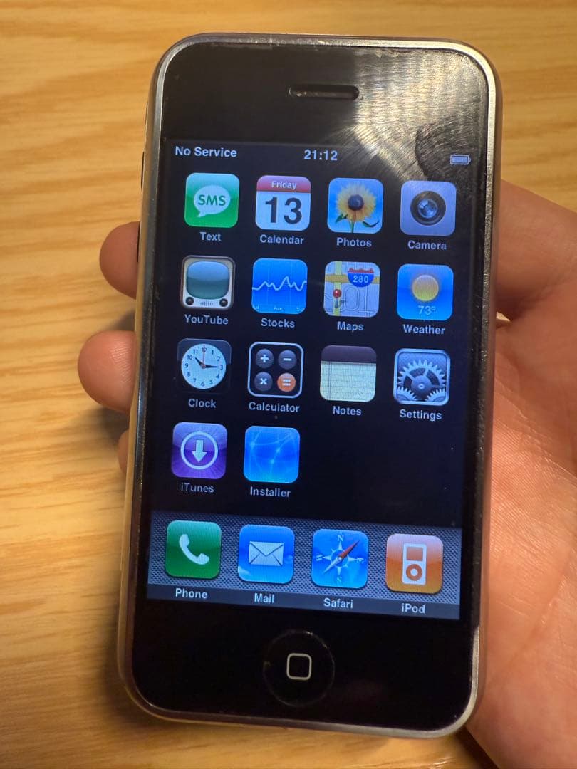 iPhone 2G 日本未発売　美品 8GB 第1世代 A1203