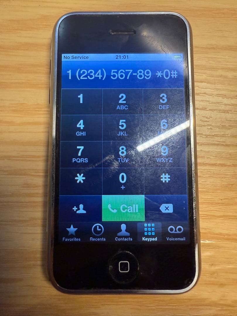 iPhone 2G 日本未発売　美品 8GB 第1世代 A1203