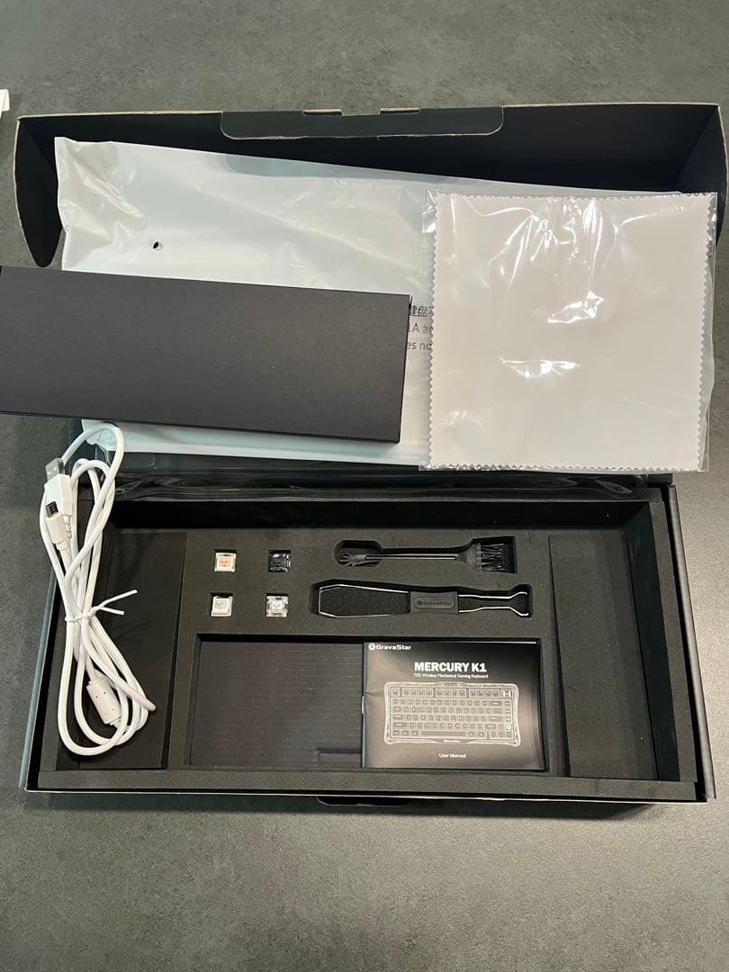 キーボード Gravastar Mercury k1