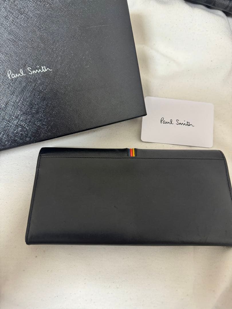 ポール・スミス 2つ折り長財布 箱付き