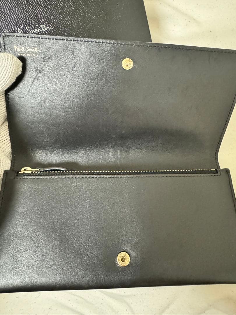 ポール・スミス 2つ折り長財布 箱付き