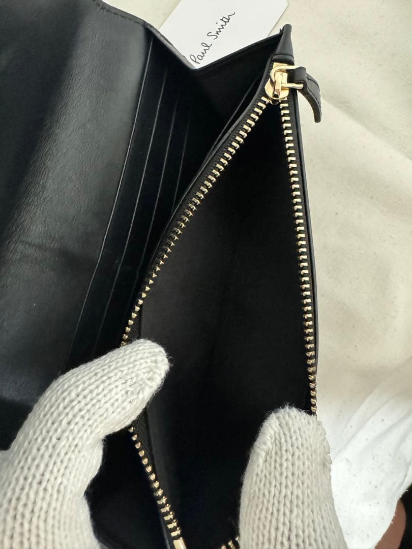 ポール・スミス 2つ折り長財布 箱付き