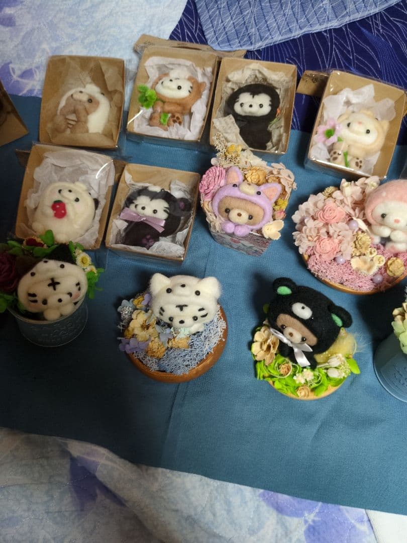 花恋様　羊毛フェルト作品　まとめ売り