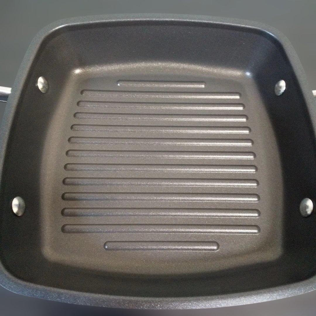 マイヤー MEYER スクエアグリルパン24cm レシピブック付き