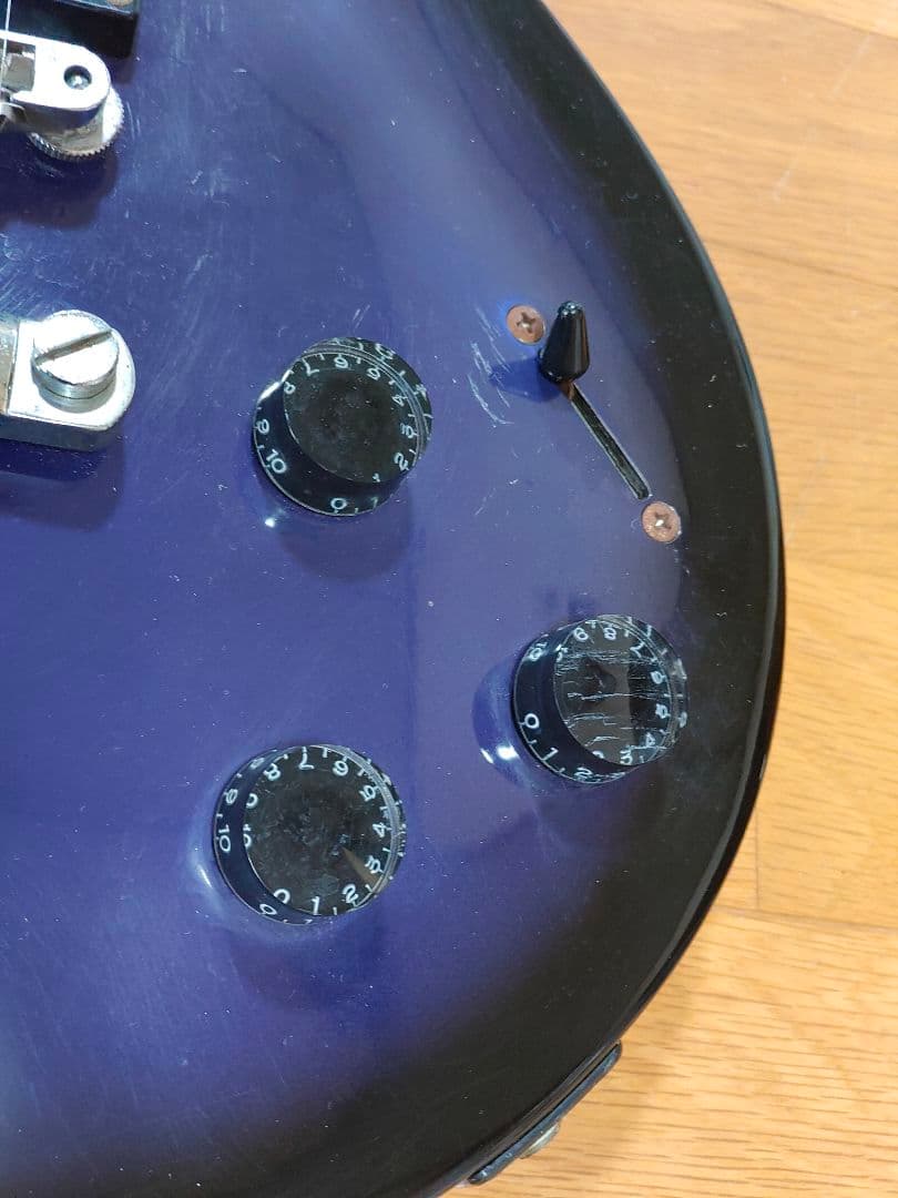 16日 で 出品終了 Roots エレキギター レスポールタイプ 黒